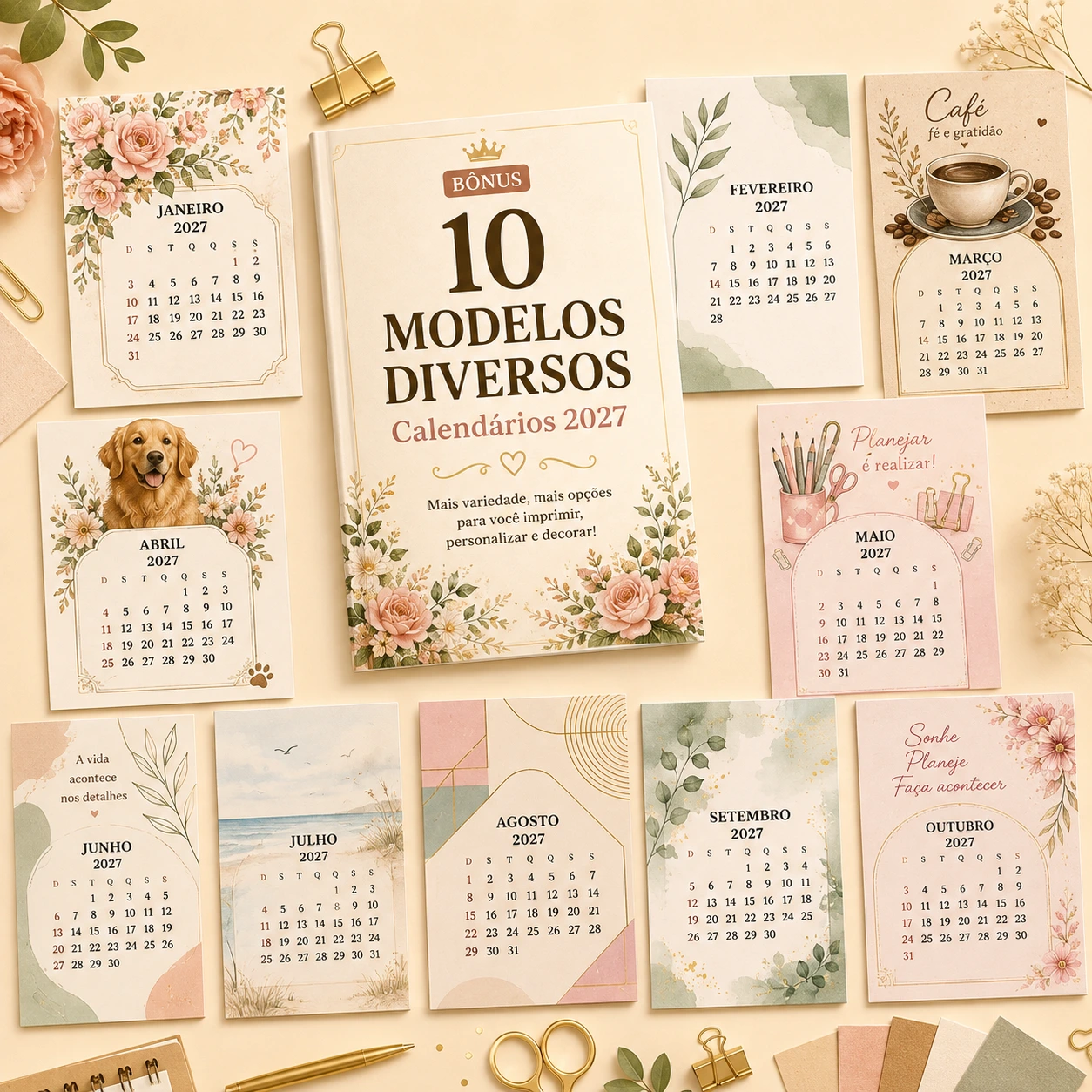Bónus: 10 Modelos Diversos